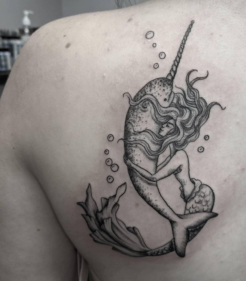 30 Unique Narwhal Tattoos You Must Love