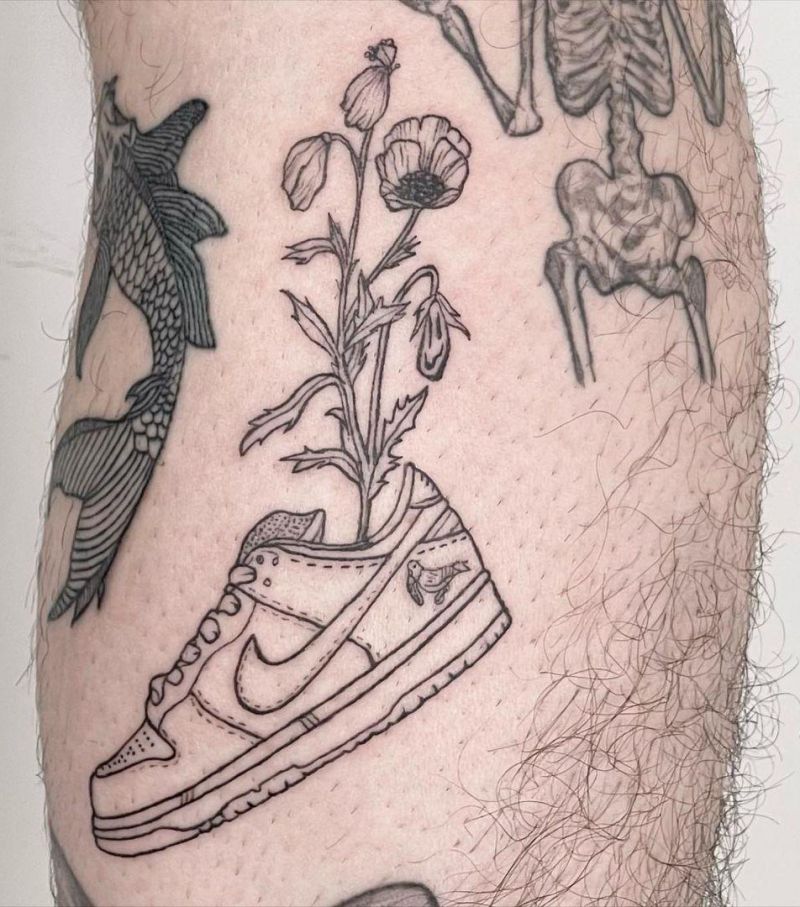 30 Unique Nike Tattoos for Your Inspiration