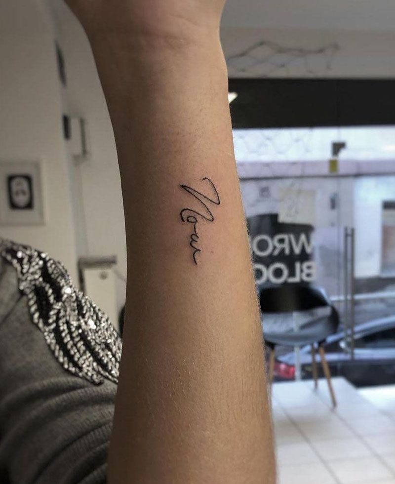 30 Unique Now Tattoos for Your Inspiration