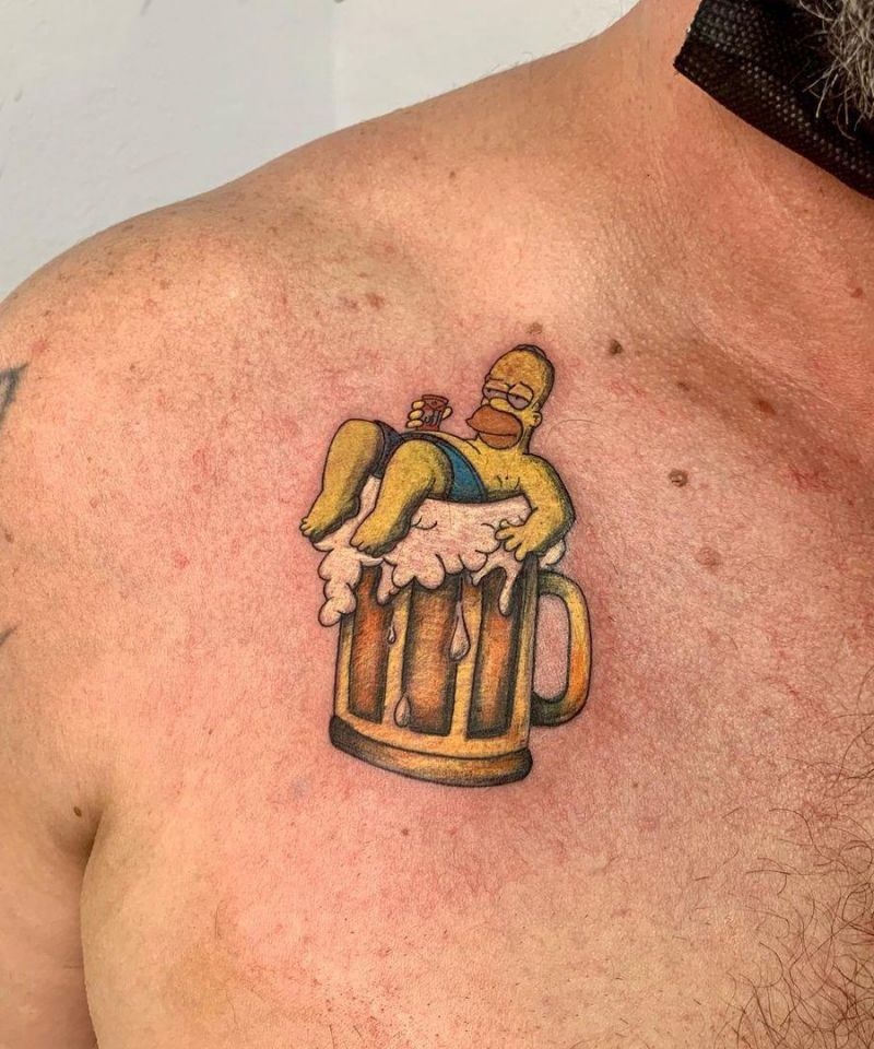 30 Unique Beer Tattoos You Can Copy