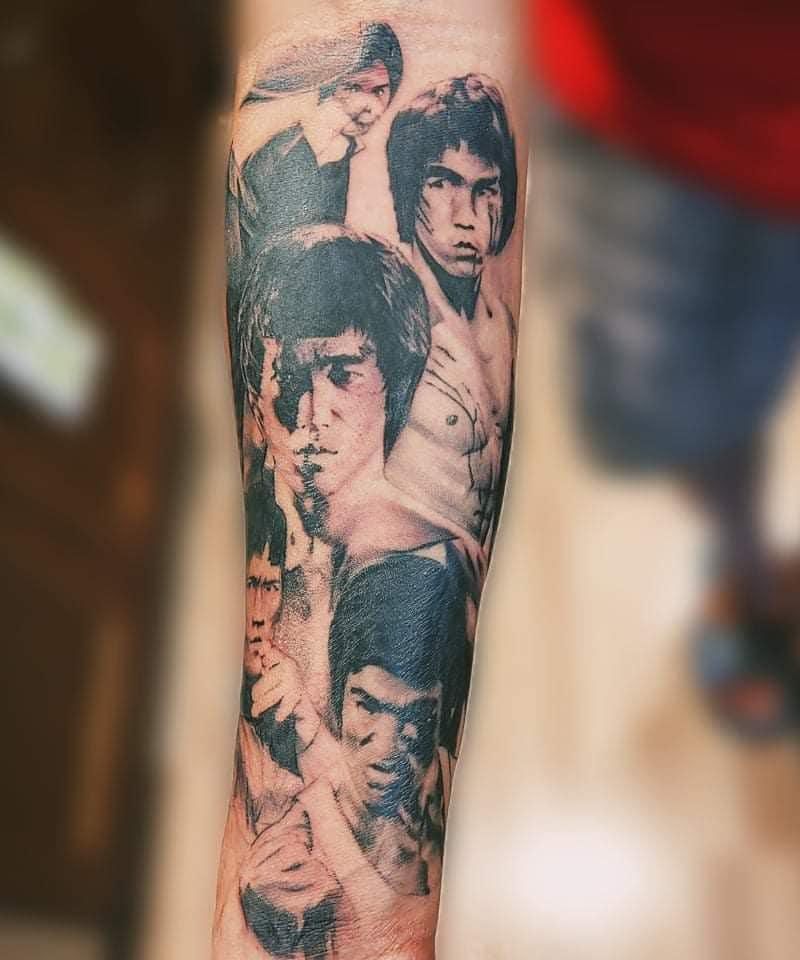 30 Unique Bruce Lee Tattoos You Must Love