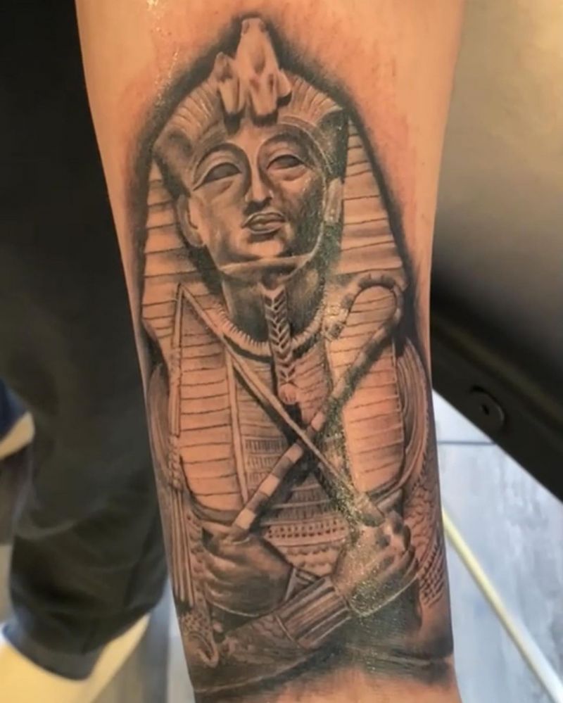 30 Unique King Tut Tattoos You Must Try