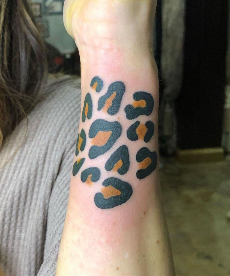 30 Pretty Leopard Print Tattoos You Can Copy