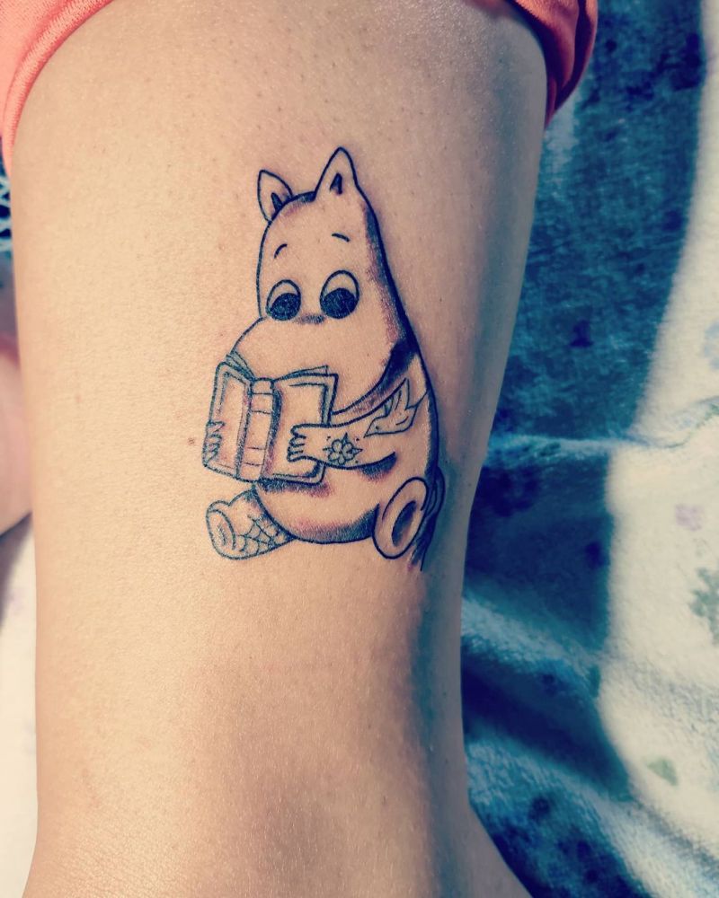 30 Cute Moomin Tattoos You Must Love