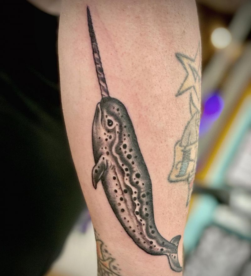 30 Unique Narwhal Tattoos You Must Love