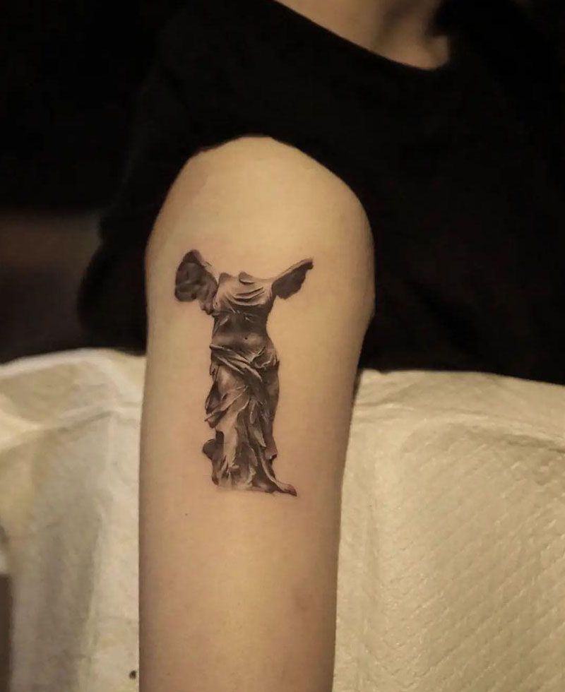 30 Gorgeous Nike Goddess Tattoos You Must See