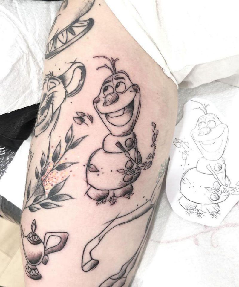 30 Great Olaf Tattoos to Inspire You