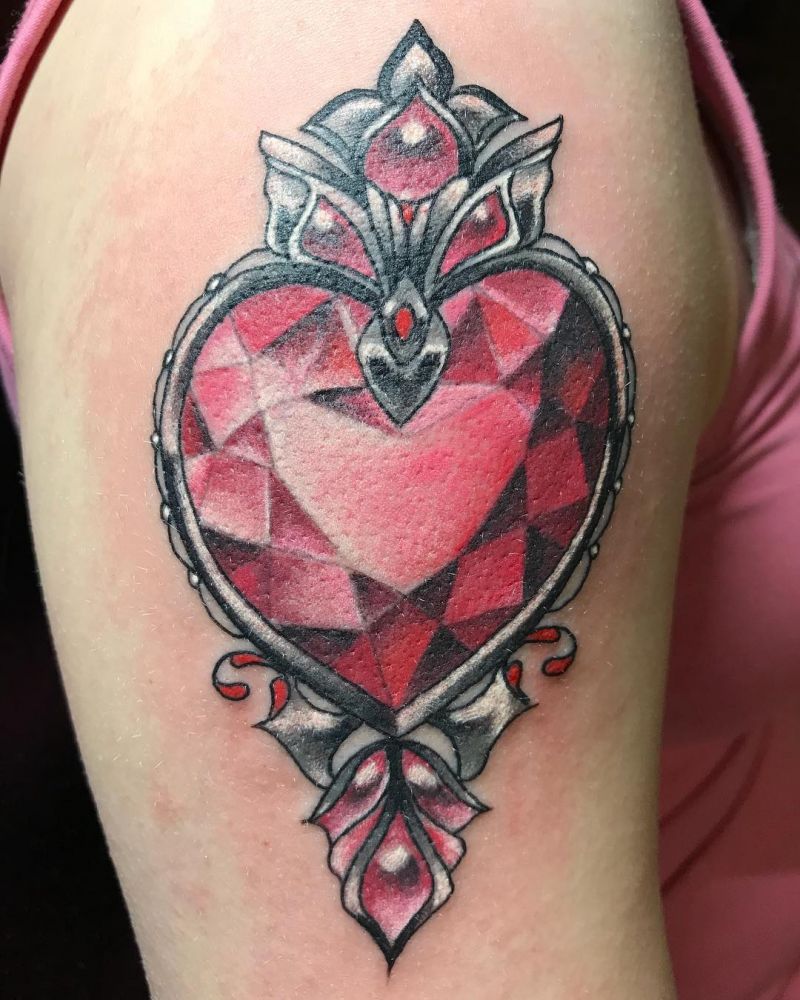 30 Pretty Ruby Tattoos You Must Try