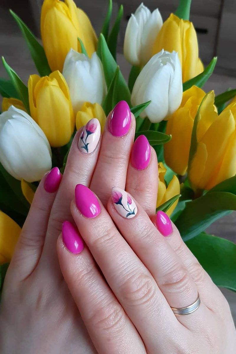 30 Pretty Spring Nail Art Designs You Must Try