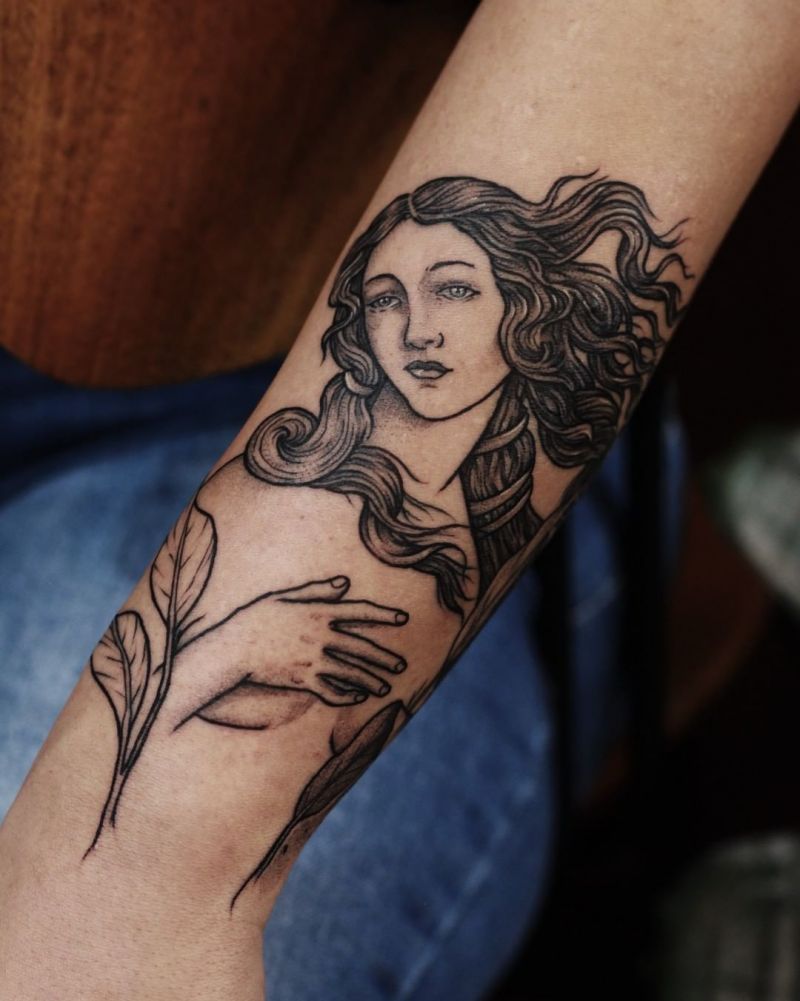 30 Pretty Venus Tattoos You Will Like to Try