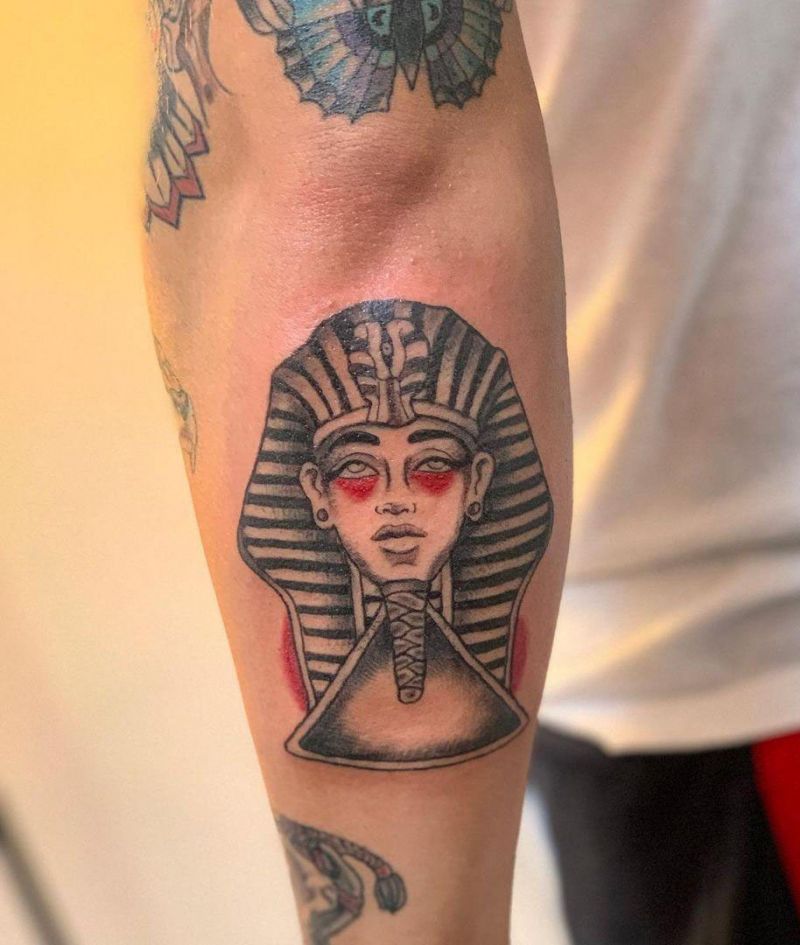 30 Unique King Tut Tattoos You Must Try