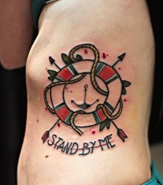 20+ Unique Lifebuoy Tattoos You Can Copy