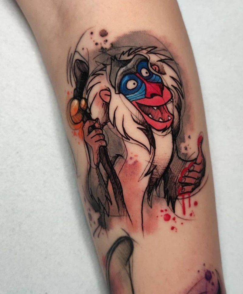 30 Unique Rafiki Tattoos You Must Try