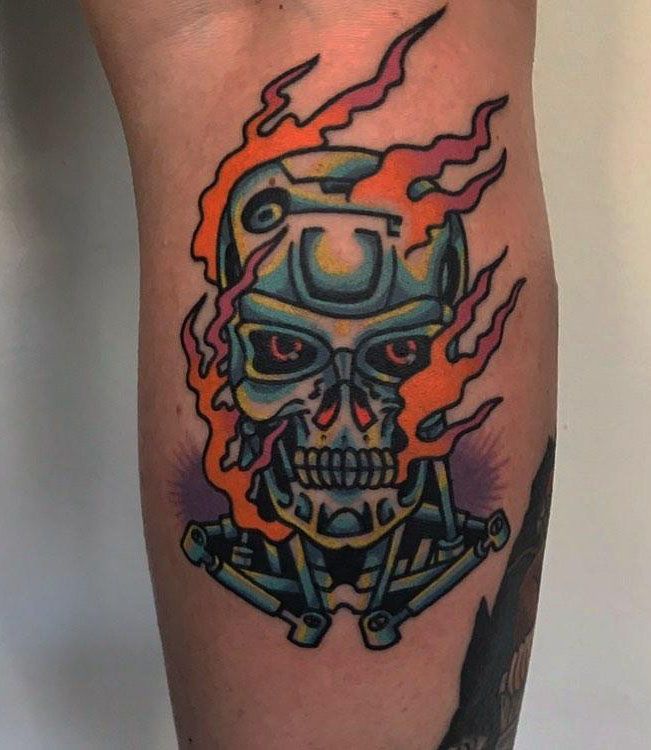 30 Unique Terminator Tattoos for Your Inspiration