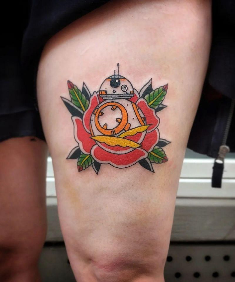 30 Pretty BB8 Tattoos You Must Try