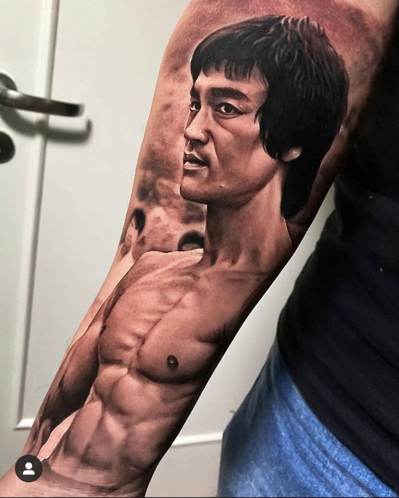 30 Unique Bruce Lee Tattoos You Must Love