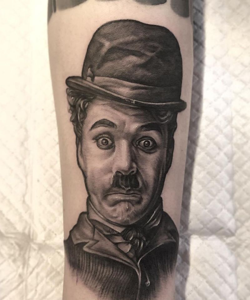 30 Unique Charlie Chaplin Tattoos You Can Copy