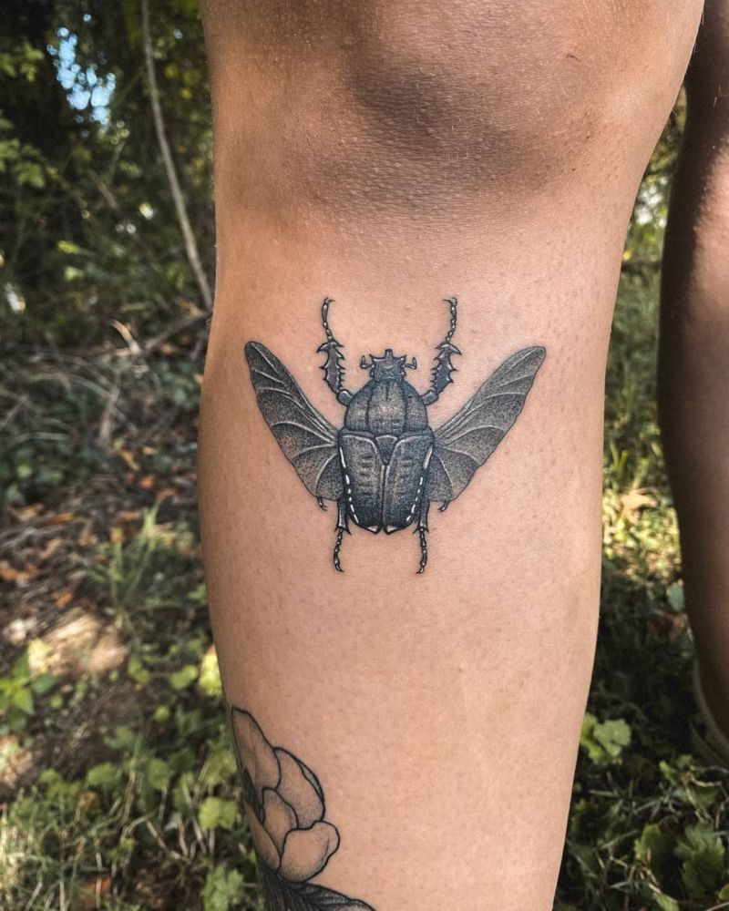 30 Unique June Bug Tattoos for Your Inspiration