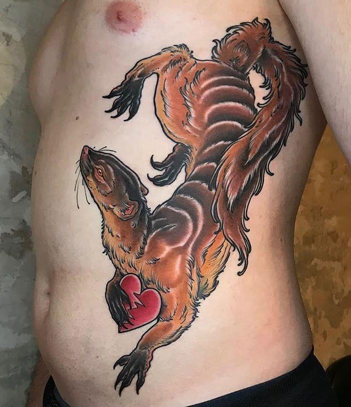 30 Unique Mongoose Tattoos You Can Copy