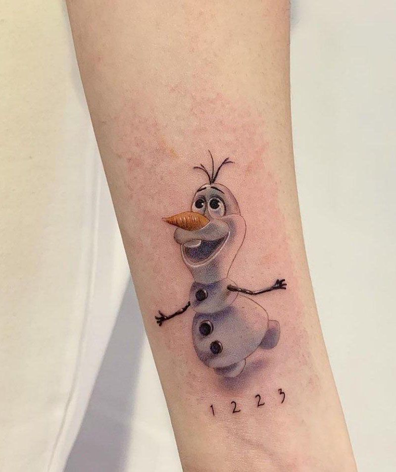 30 Great Olaf Tattoos to Inspire You