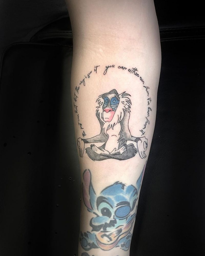 30 Unique Rafiki Tattoos You Must Try