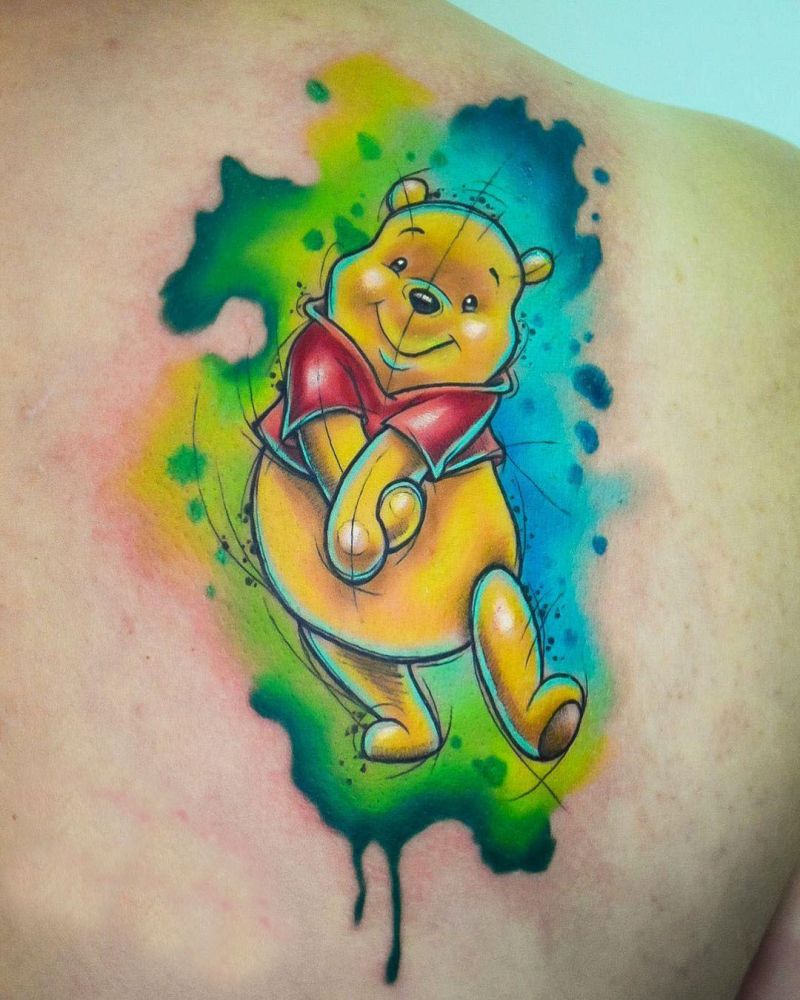 30 Cute Winnie The Pooh Tattoos You Must Try