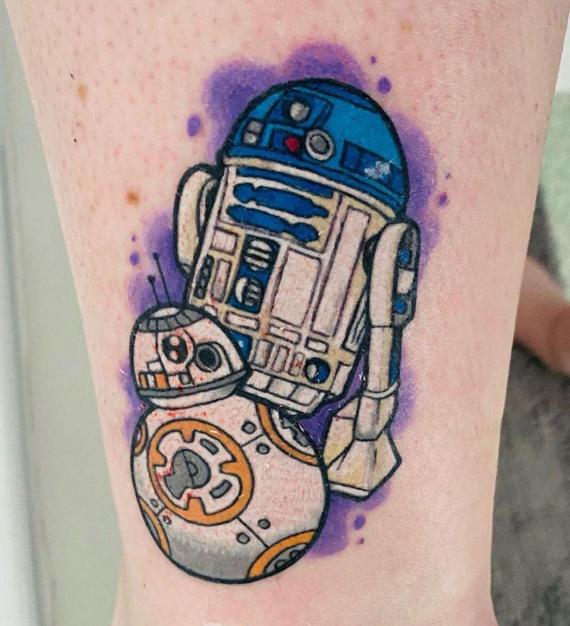 30 Pretty BB8 Tattoos You Must Try