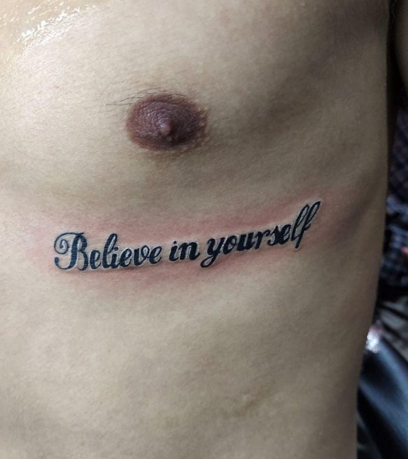 30 Great Believe in Yourself Tattoos You Want to Try