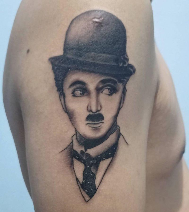 30 Unique Charlie Chaplin Tattoos You Can Copy