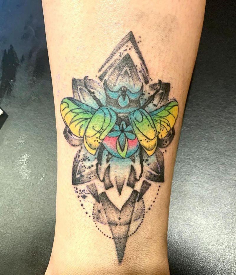 30 Unique June Bug Tattoos for Your Inspiration