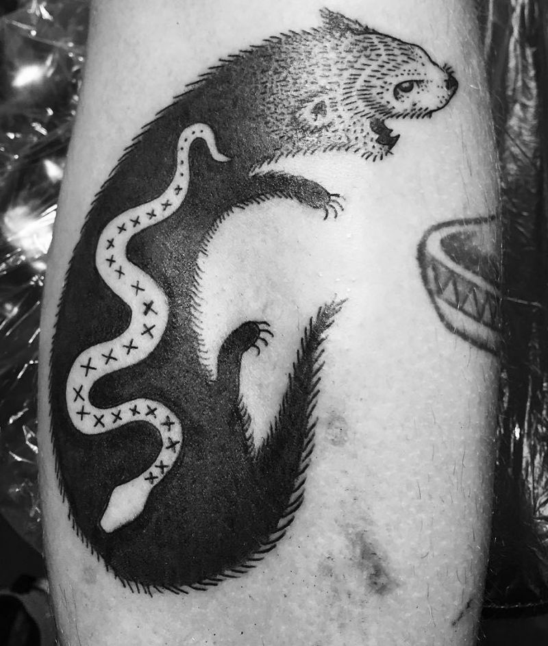 30 Unique Mongoose Tattoos You Can Copy