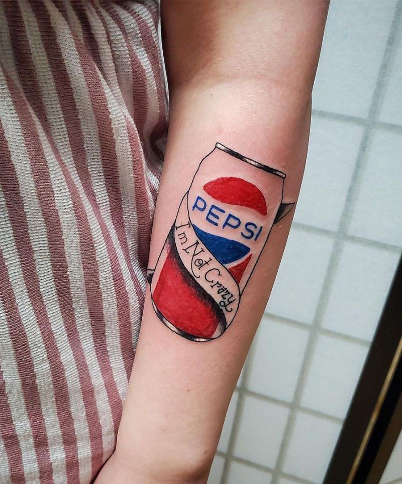 30 Pretty Pepsi Tattoos You Must Try