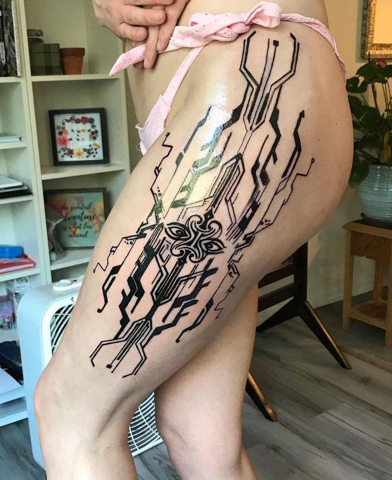 30 Unique Cyborg Tattoos You Will Love