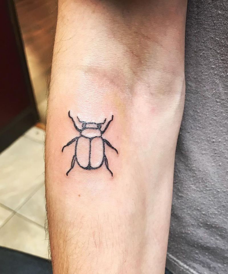 30 Unique June Bug Tattoos for Your Inspiration