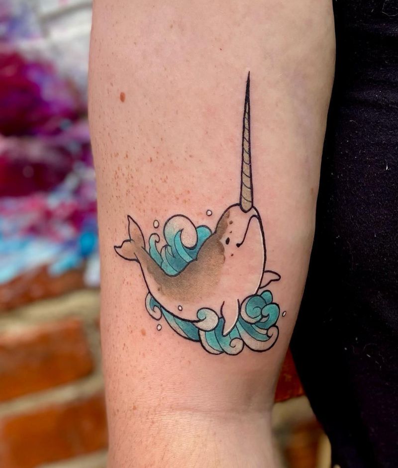 30 Unique Narwhal Tattoos You Must Love