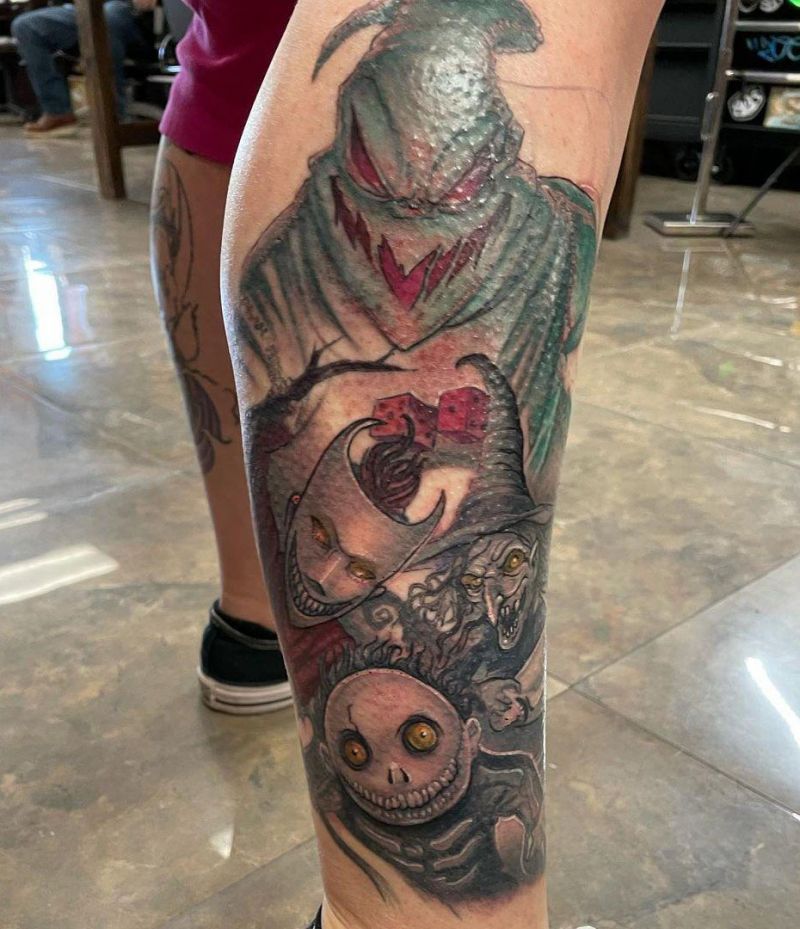 30 Unique Oogie Boogie Tattoos You Can't Miss