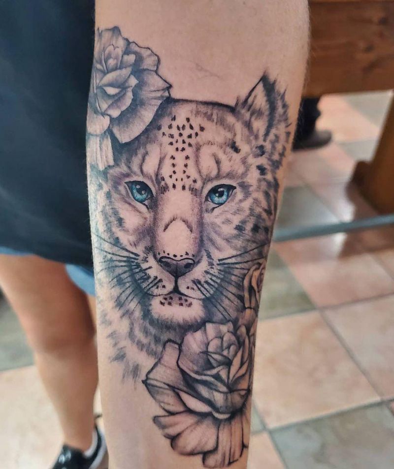 30 Gorgeous Snow Leopard Tattoos You Can Copy