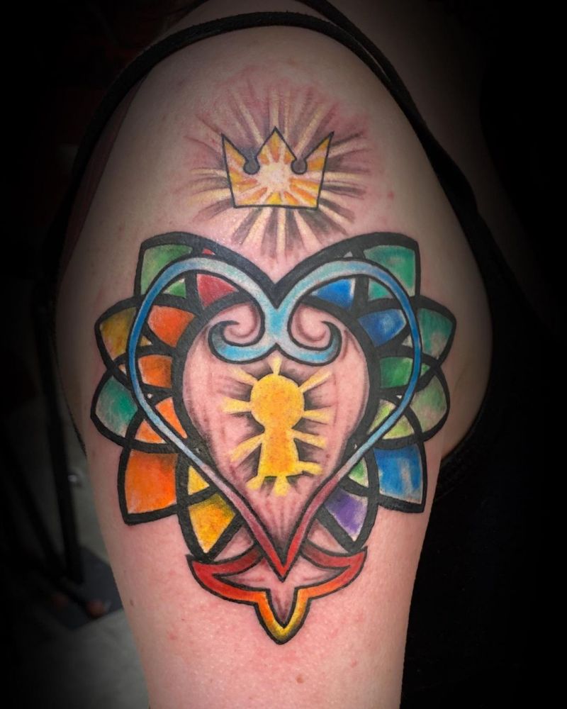 30 Unique Stained Glass Tattoos You Must Try