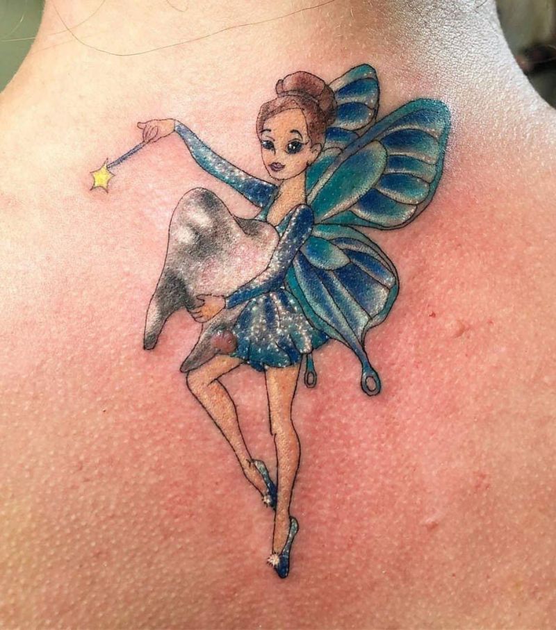 30 Unique Tooth Fairy Tattoos You Must Love