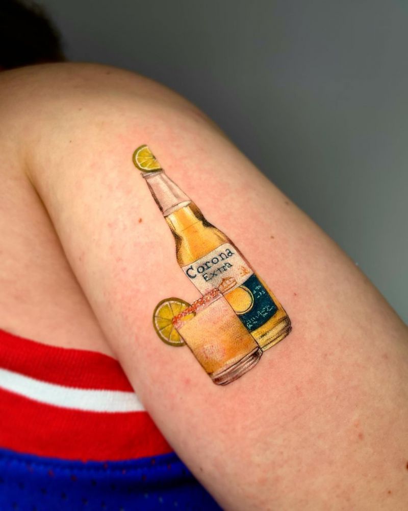 30 Unique Beer Tattoos You Can Copy