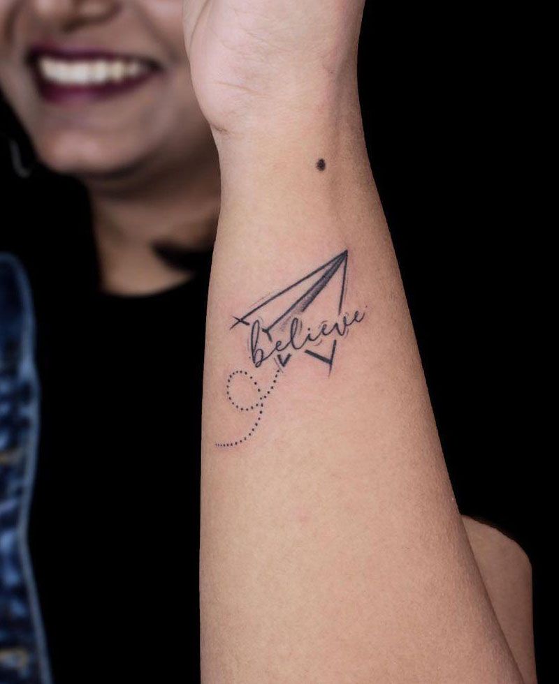 30 Pretty Believe Tattoos to Inspire You