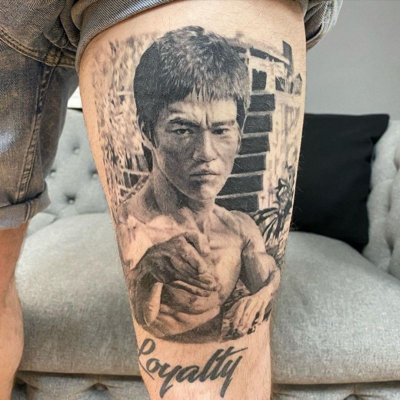 30 Unique Bruce Lee Tattoos You Must Love