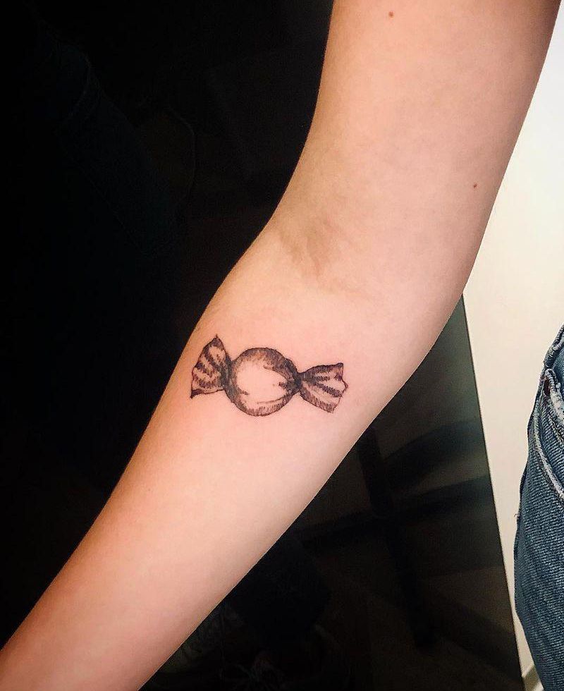 30 Pretty Candy Tattoos You Must Love