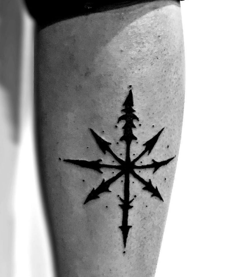 30 Unique Chaos Star Tattoos You Will Love