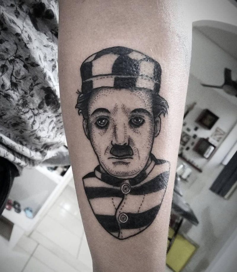 30 Unique Charlie Chaplin Tattoos You Can Copy