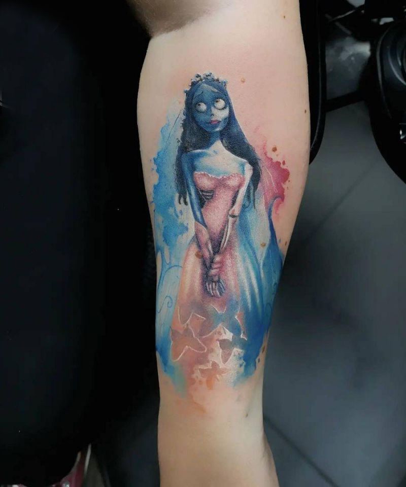 30 Unique Corpse Bride Tattoos You Will Love