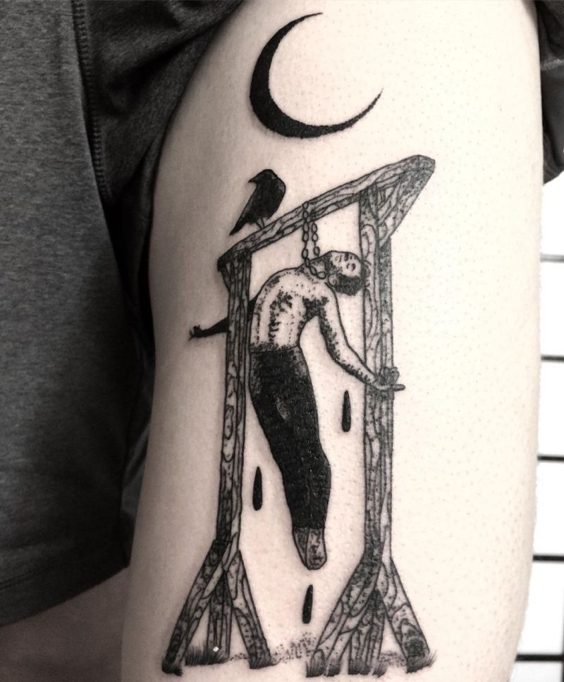 27 Unique Hangman Tattoos You Must Love