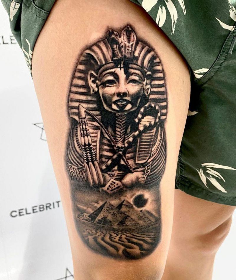 30 Unique King Tut Tattoos You Must Try