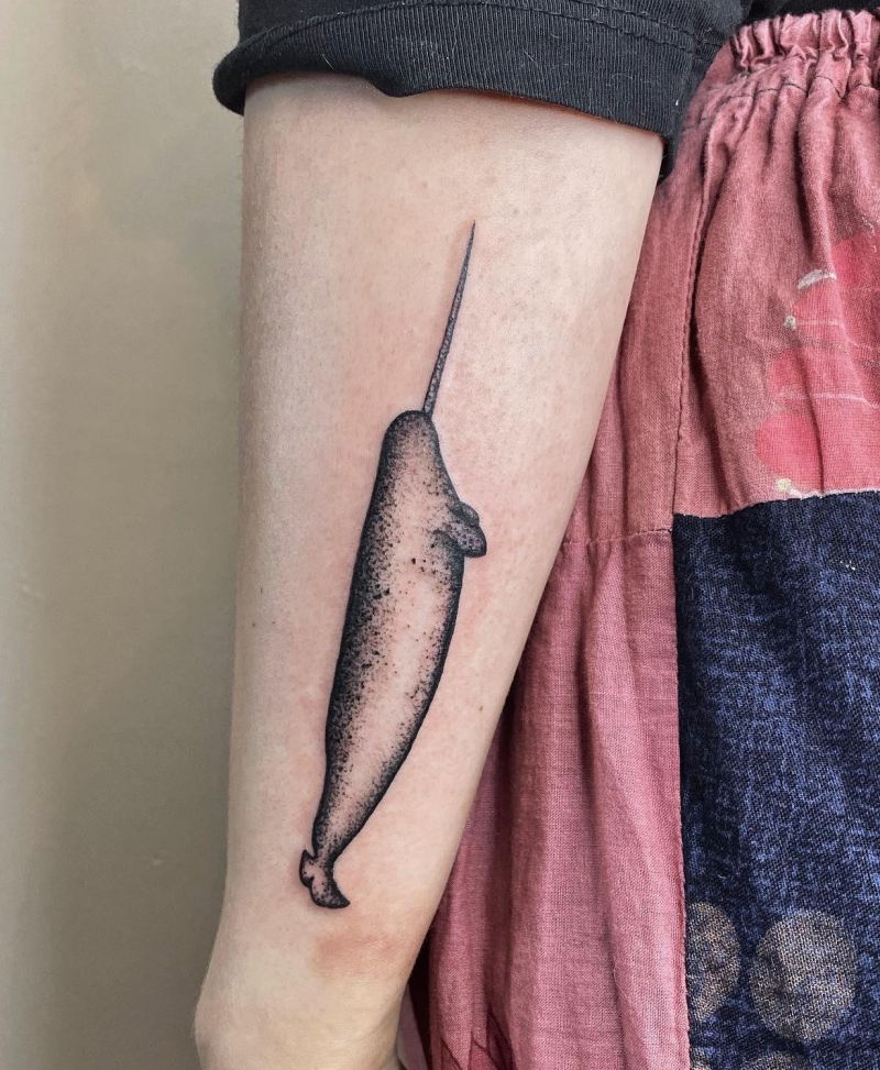 30 Unique Narwhal Tattoos You Must Love