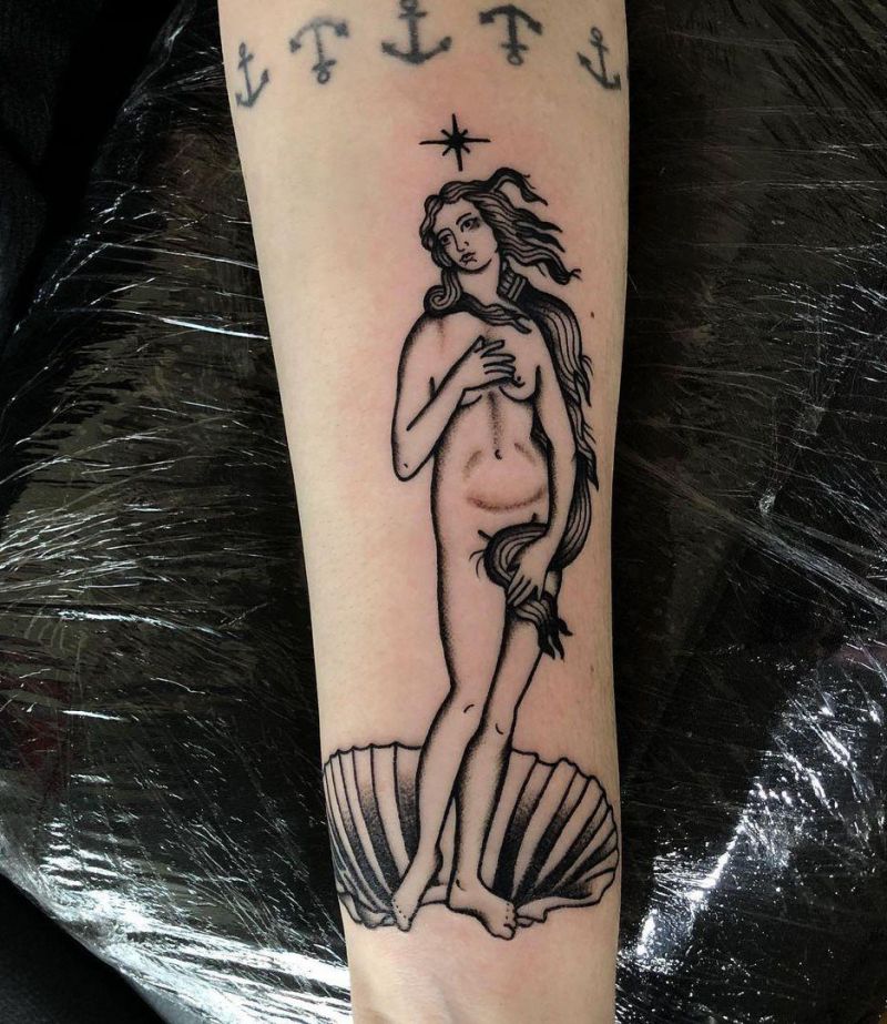 30 Pretty Venus Tattoos You Will Like to Try